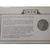 Image 4 : U.S. Silver Morgan & Peace Dollars & Stamps in Display Cards & Protective Binder Page - 1878 & 1934-
