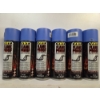 Image 1 : Six Brand New 11OZ Cans Of VHT Very High Temp Flame Proof Flat Blue Spray Paint 