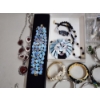 Image 3 : Large Lot of Costume Jewelry: Bracelets, Necklaces, Pins, Clear Jewelry Box