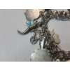 Image 6 : Gorgeous Sterling Silver Charm Bracelet with Assorted Charms - Total Weight: 90.2g