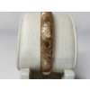 Image 2 : Gold Filled/Gold Plated Bangle Bracelet with Floral Details - Total Weight: 18.1g