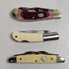 Image 1 : Three Distinct Traditional Folding Pocket Knives - Great for Collectors or Daily Use!!!