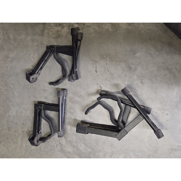 Three Like New Folding A-Frame Guitar Stands - No Shipping!