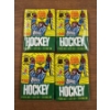 Image 1 : 4 - 1990 Topps Unopened Hockey Wax Packs - Mint Condition - 14 Cards Per Pack