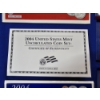 Image 3 : 2004 Denver & Philidelphia United States Mint Uncirculated 11-Coin Sets - w/ OGP & COA