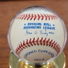 Image 5 : Manny Ramirez Autographed Official Baseball In Nice Protective Display Stand
