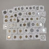 Image 2 : Large Lot of over 50 Assorted World Coins: France, Finland, Greece
