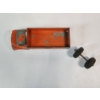 Image 2 : Vintage 1940-1950's Structo Pressed Steel 8in Toy Truck & Set of Wheels