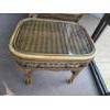 Image 3 : *Pick Up At Mantua Home-No Shipping Available* Beautiful Classic 22Lx28Wx22H Wicker Rattan Glass Top