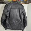 Image 2 : Harley-Davidson FXRG Black Leather Waterproof Riding Jacket With Removable Back Armor Pad