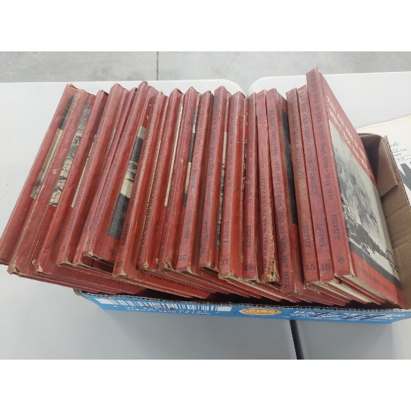 18 Vintage Volumes - The Military History Of WWII 