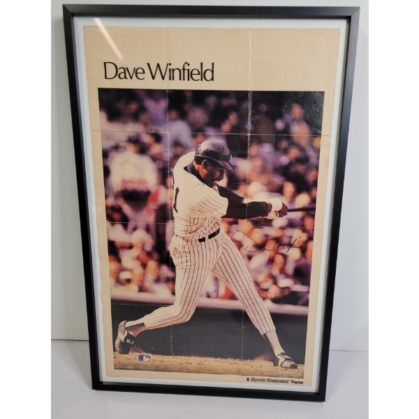 Dave Winfield Poster - 18" x 12" - Sports Illustrated