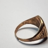 Image 4 : Vintage 1930 Martins Ferry High School 10K Yellow Gold Class Ring - Size 7.5 - TW: 6.0g
