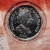 Image 3 : D-Day 60th Anniversary Display Ft. 2004 Cook Islands D-Day Memorial Coin Silver CLAD Dollar