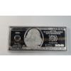 Image 1 : Washington Mint 2006 $100 Benjamin Franklin 4 Troy Ounces .999 Fine Silver Bar