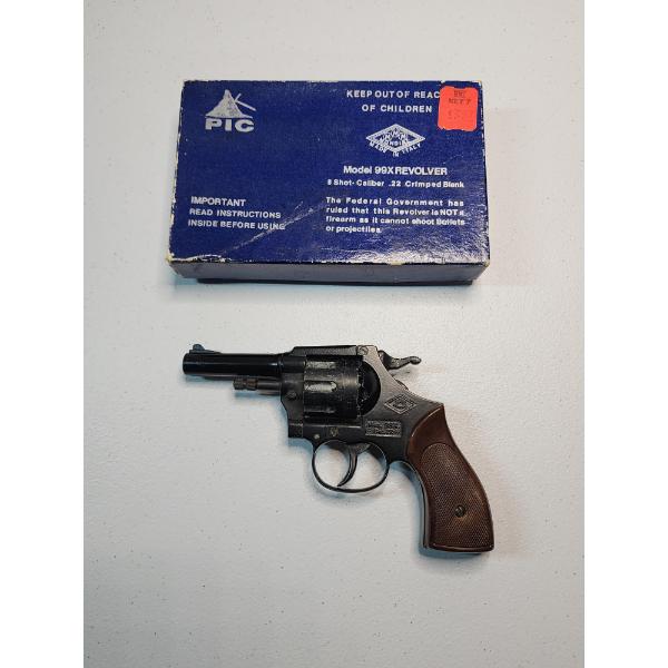 PIC Model 99X Revolver 8 Shot - Caliber .22 Crimped Blank