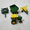 Image 1 : John Deere 4020 Diesel Tractor Toy With Three Accessories 