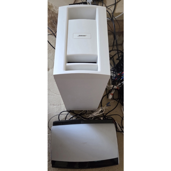 *Pick Up At Mantua Home-No Shipping Available* Excellent Condition Bose Lifestyle AV18 And White Bos