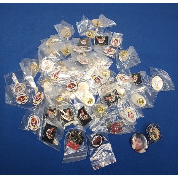 Lot Of Assorted Tadmor Association Enamel Pins & More