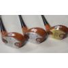 Image 9 : (3) Vintage MacGregor Wooden Head Driver Golf Clubs 1, 2, 3
