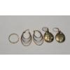 Image 4 : Collection Of Assorted Gold-Tone STERLING Silver Jewelry - Total Weight: 22.8g