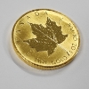 Image 4 : .9999 Fine Gold 1 Oz Maple Leaf Round ~ $50 Gold Coin from 1984