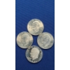 (4) 1971-S Eisenhower 40% Silver Dollars - Face Value: $4.00