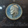 Image 2 : United States Mint 1972-S 40% Silver Uncirculated Eisenhower Dollar in Original Display
