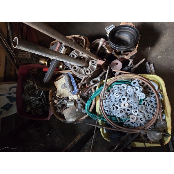 *Pick Up At Louisville Home - No Shipping Available* Large New Hardware & Scrap Metal Group Includin