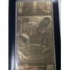 Image 8 : Authentic 1990 Super Bowl XXV NFL Football Ticket & 24K Gold Plated Ticket - Mint Condition