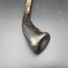Image 2 : Vintage Primitive Horn & Wood Hunting Accessory – Approx. 21" Long