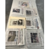 Image 1 : Lot of 7 Vintage Newspapers