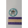 Image 3 : Marvelous Vintage Native American Zuni Turquoise Sterling Silver Pin/Pendant - Weight: 10.5g