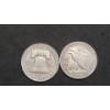Image 2 : 1958 90% Silver Franklin Half Dollar & 1942 90% Silver Half Dollar - Face Value: $1.00