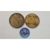 Image 1 : Collection Of U.S Commemorative Medals & Vintage Lyndon B. Johnson Campaign Button 