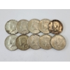 Image 1 : $5.00 Face Value of Assorted Years 40% Silver Kennedy Half Dollars