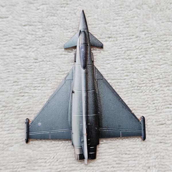 1oz .999 Fine Copper Eurofighter Typhoon Shaped Colorized Medal