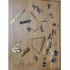 Image 1 : Vintage Collection Of Tie Pins And Cuff Links Including Rare Pistol & Holster Tie Holder Pin 