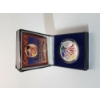 Image 2 : 2000 Colorized American Silver Eagle - 1 oz .999 Fine Silver Coin with Case