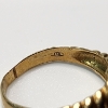 Image 4 : Beautiful 18K Gold Ring (Damaged) Size 8 - TW: 3.7g