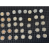 Image 2 : 	Unique Coin Collection Of Various Sizes And Face Values, 36 Coins - Mint Condition