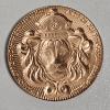 Image 3 : Scottsdale Mint Lion Stacker 1 oz .999 Fine Copper Round