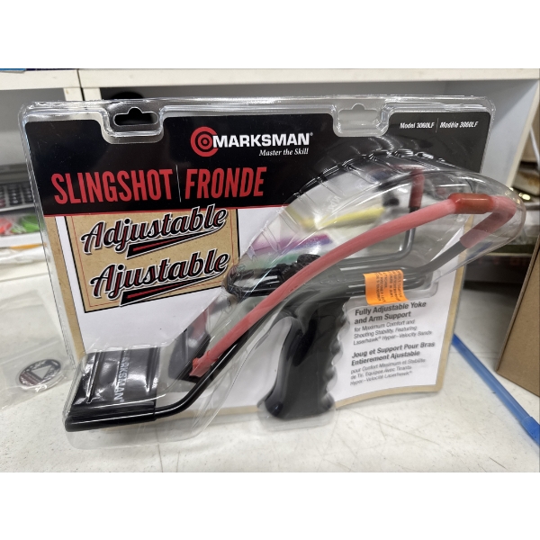 Brand New Marksman Adjustable Laserhawk Slingshot - Built To Last 