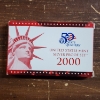Image 1 : United States Mint 2000 Silver Proof Set Featuring ASW of 1.338 Troy Ounces ~ In Original Packaging 