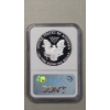 Image 3 : NGC 2007-W PF 69 ULTRA CAMEO Early Releases 1 Troy Ounce .999 Fine Silver American Eagle