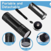 Image 3 : Brand New - Set of 2 - Professional UV Ultraviolet Flashlight Black Light 395nm