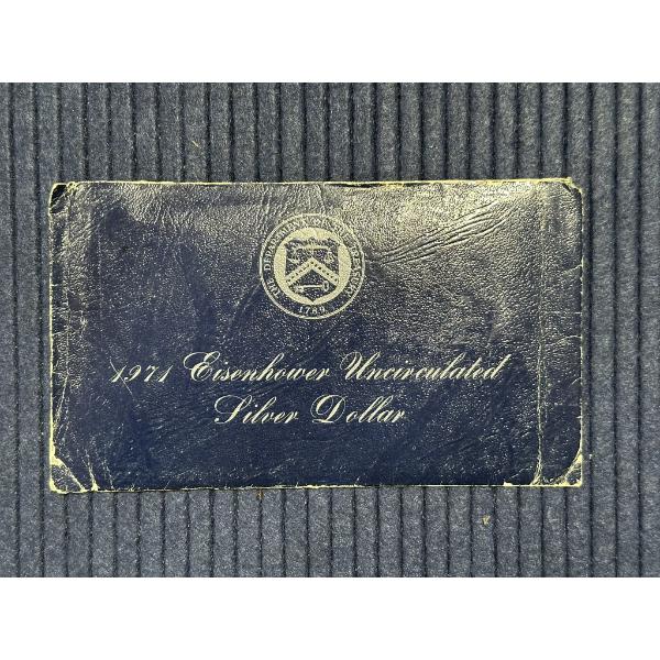 1971-S Uncirculated Eisenhower Silver Dollar - 40% Silver