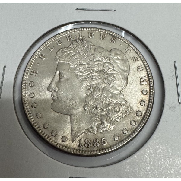 1885 United States Morgan Silver Dollar- Beautiful Condition 
