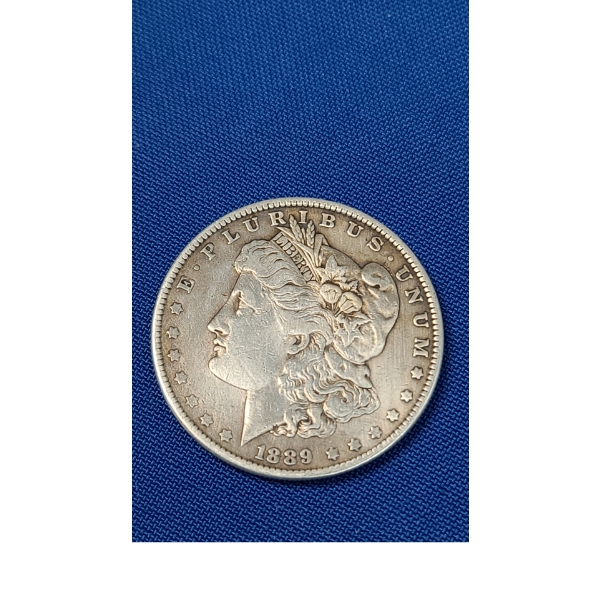 1889 90% Silver Morgan Dollar