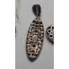 Image 7 : Sterling Silver Earrings & Pendants - Total Weight: 18.1g